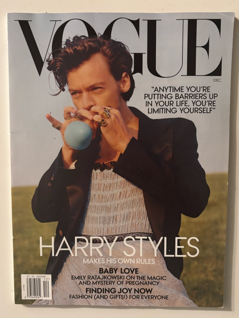 Vogue Harry Styles Magazine Cover
